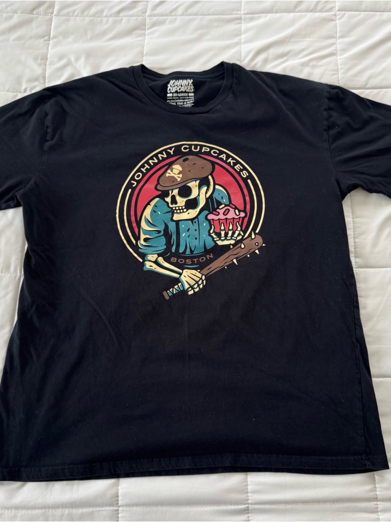 Johnny Cupcakes Boston Bruiser Short Sleeve Premium Tee Size Xxl